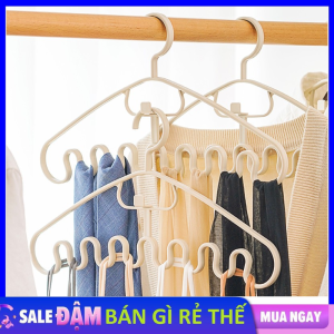 Móc Nhựa Rợn Sóng Treo Quần Áo Đồ Lót Phụ Kiện Gọn Gàng Tiện Ích - Móc Treo Quần Áo Hình Lượn Sóng