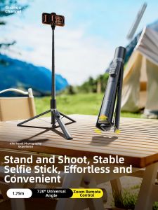 GUANQU | Universal 360 Degree Rotating Travel Selfie Stick and Tripod
