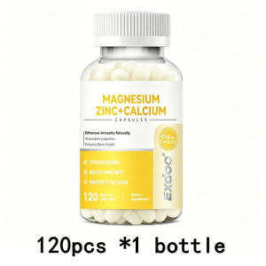 Calcium Supplement for Strong Bones & Teeth Magnesium Zinc Bone and Dental Health Support
