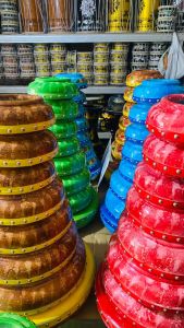 Rebana Keramik Polos Berkualitas Fullset FREE TAS Dan MARKIS FIBER SINGLE -MM