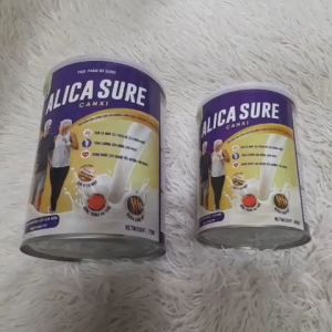 Sữa Sâm Xương Khớp - Alica Sure Canxi giúp Cải Thiện Tình Trạng Đau Nhức Xương Khớp hộp 720g & 400g