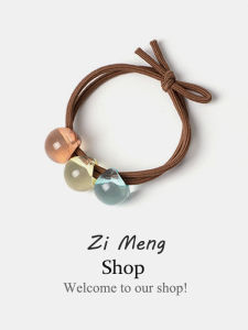 Simple Elegant Womens Hair Ties 2025 New Style Premium Feeling Hair Bands Korean Fashion Hair Accessories Fresh out