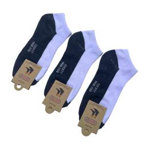 ถุงเท้าข้อสั้น 12คู่ เนื้อผ้าดีใส่สบาย ขนาดฟรีไซส์ มีลายสีให้เลือก นุ่ม สิค้าไทย