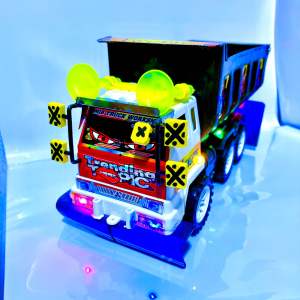 Miniatur Truk Oleng Pasir TTP02 Modifikasi Dump Truck Muatan Super Keren