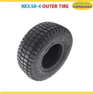 Heavy Duty 9x3.5-4 Pneumatic Tire for Off Road Electric Tricycles and Adult Scooters