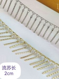 Handmade Tassel Pattern Decorative Chain Necklace Earring Accessories Starry Sky Full of Flowers Small Rod Jewelry Accessories
