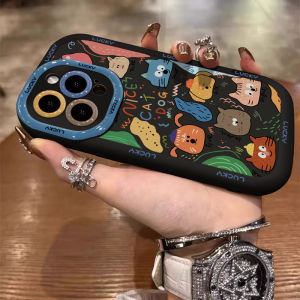 Colorful Animal Silicone Phone Case for OnePlus Ace3 Full Cover Protection Anti-Fall Cute Cartoon Design Womens Soft Shell