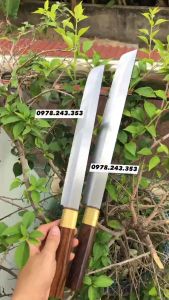 Dao sashimi thái lát cá - cắt bánh mì thép trắng nhật ko gỉ sắc bén sạch sẽ