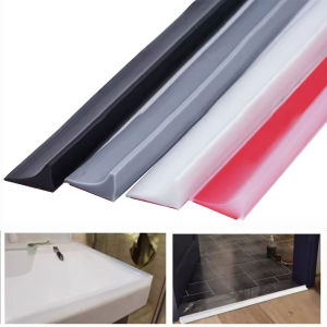 YESPERY ยางกั้นของเล่นเด็กซิลิโคนตัวหยุดน้ำแถบกันน้ำห้องน้ำแถบกันน้ำแถบปิดด้านล่างประตูงอได้