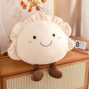 QIAOSHANG | Gối Đồ Chơi Búp Bê Bánh Bao Dễ Thương