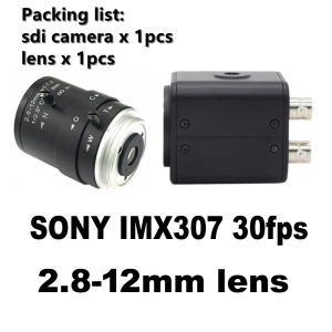 CCTV Industrial Live 3G-SDI 1/2 2.0MP 1080P 1080i 60fps/50fps 30fps Lens 2.8-12mm Security Box SDI Camera Medical Live Concert