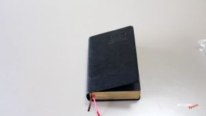 Bible Notebook Blank 240 Pages PU Leather Cover Vintage Thick Paper Planner Diary Travel Journal