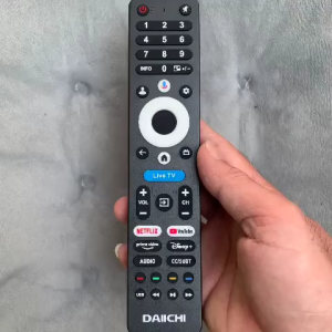 Remote điều khiển tivi DAIICHI tìm kiếm giọng nói - Tặng kèm pin - T&U Remote