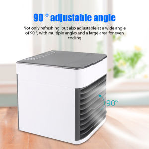 Portable Air Conditioner Fan Electric Fan Home Desktop Office Cooling fan Mobile Humidification Water-cooled fan Mini Air Cooler