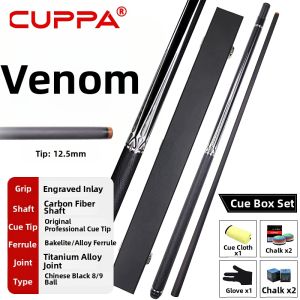 Cuppa | High Performance Carbon Fiber Pool Cue 1/2 Ball