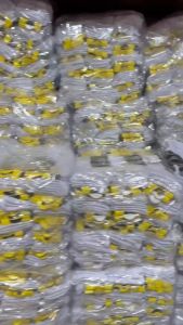 📍ขายยกโหล📍 ถุงเท้านักเรียน ชาย/หญิง สีขาวพื้นเทา ถุงเท้ากันลื่น ถุงเท้า