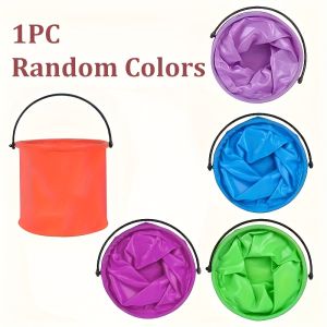 Versatile Foldable Bucket - Durable Portable for BeachTravel & Outdoor Adventures-Ideal for Camping Picnics Fishing & Hiking