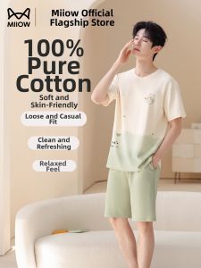 MiiOW | Summer New Cotton Sleepwear Set for Youth