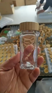50ml Small Glass Bottles with Corks for Art Crafts Storage Party Decoration Wedding Favors