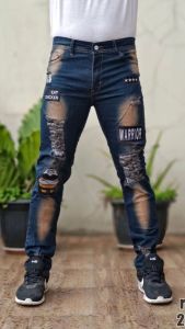 Celana Jeans Sobek Distro Kekinian | Jeans Sobek Distro Terbaru | Celana Distro | Celana Jeans Panjang Pria