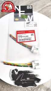 Socket Soket Kabel Fuelpump Honda BeAT Scoopy Vario 110 125 150 160 PCX ADV Genio Spacy Stylo Revo Supra X 125 GTR Sonic CB150R Verza CBR 150R CRF 150L MegaPro New Semua Motor Injeksi Honda Original Thailand 16700-K16-305