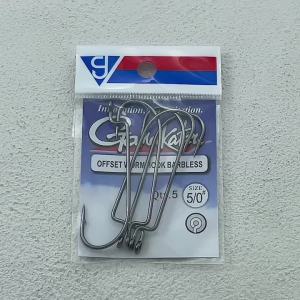 10 Chiếc Móc Câu Cá Bằng Thép Hi Carbon Wide Super Lock Soft Worm Barbed Lure Hooks 6 # Dụng Cụ Câu Cá -5/0 Dành Cho Cần Câu Mềm