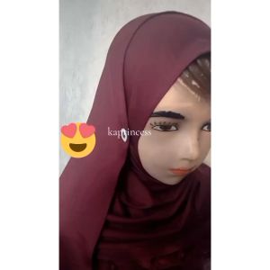 Pashmina Kaos Rayon Premium & Jilbab Instan Terbaru 2025