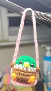 Crochet Car Swing Birds
