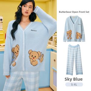 NAITANGPAI | Collaborative Warm Thick Winter New Year Red Home Wear