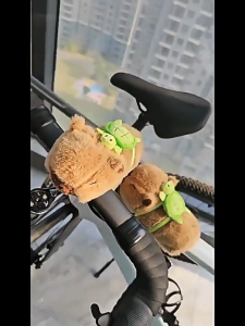 CapybaraToy Capibara Snapping Dolls Wristband Capybara Cute Plush Dolls Clapping Bracelet Animal Wristbands Animal Wristbands Cartoon Interactive Toy