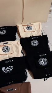 Celana Cargo Pendek Katun Fleece Pria Dan Wanita Untuk Sehari-hari