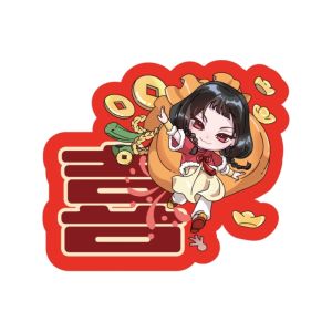 New Year Fridge Magnet Anime Cartoon Sticker Four Great Corpses Subject Minister Eater Firefly Hook Chinese Traditional Culture