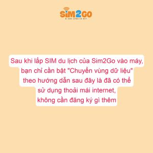 SIM du lịch Dubai - 7 đến 15 ngày - Tặng kèm que chọc SIM - SIM chưa kích hoạt - SIM2GO