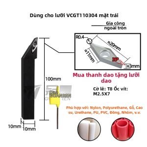 Dụng Cụ Khắc PU Cắt Rãnh