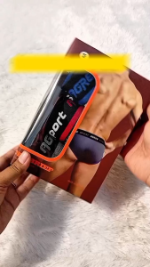 [ISI 3] CD Pria AGREE 2311 Sport Pinggang Karet Model Boxer