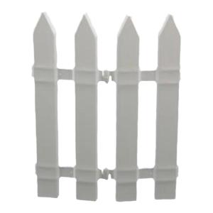 ของตกแต่งต้นคริสต์มาสไม้ สีขาว ชิ้น สำหรับตกแต่งภายใน ฉากงานเฉลิมฉลอง อุปกรณ์เสริมสำหรับเทศกาล ของประดับตกแต่งรั้ว สีขาว ชิ้น ของตกแต่งคริสต์มาส