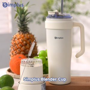【New Launch】Simplus Portable Blender Wireless Juicing Cup丨950mL Large Capacity 丨Stylish Travel Cup丨Car-Mount Compatible ZZJH014