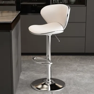 Modern Simplified Bar Stool Height Adjustable Home Use Counter Chair Commercial Use Bar Chair Front Desk Cashier High Chair