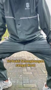 EXTRIME RAIN COAT Jas Hujan Setelan Pria dan Wanita Bahan Lentur Anti Rembes Sudah Full Sealing Press Jas Hujan Murah Jas Hujan AXIO Jas Hujan Extrime Setelan Pria wanita Jumbo Super Besar XXXL XXXXL