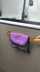 JUNMO Wall Mounted Multifunctional Bathroom Roll Paper Rack Kitchen Bathroom Drill-Free Storage Rack