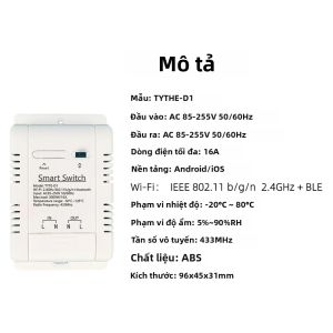 Cảm Biến Nhiệt Độ Độ Ẩm Thông Minh Wifi Scimagic Tuya Tích Hợp Giám Sát Điện Năng Và Hẹn Giờ Rơle Cảm Biến Nhà Thông Minh