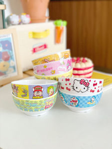 Kids Special Breakfast Eating Tableware Cute Melamine Baby Nice Rubber Cup Suit Baby For Home Cartoon Bowl