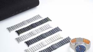 Titanium Strap+Metal Protector Case for Samsung Galaxy Watch Ultra 47mm Hard Frame Magnetic Bracelet for Galaxy Watch Ultra 47mm