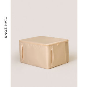 Vertical Cotton Quilt Buggy Bag For Home Waterproof Moisture-Proof Wardrobe Clothes Storage Bagged Clothing Storage Bag Large Capacity