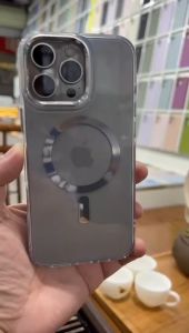 Wmart Magnetic Case for Apple iPhone 16 Pro Max Transparent Case [Anti-Yellowing] [Wireless Charge] in Gift Box