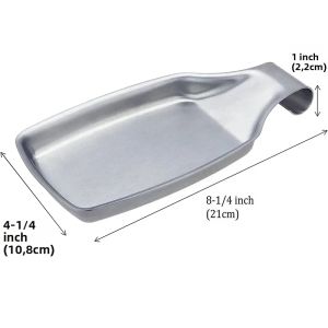 Giá Đỡ Nắp Nồi Muôi Vá Đa Năng Bằng Thép Không Gỉ - Giá Để Nắp Nồi Rây Lọc Bằng Kim Loại 304
