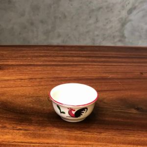 KOPIN Mangkok Keramik Sambal Ayam Jago 7.5 cm Isi 1