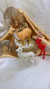 Hiasan Rusa Natal & Properti Dekorasi Natal