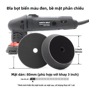 NORTH WOLF | Dụng Cụ Làm Đẹp Chà Nhám Bóng Sáp Bọt Biển