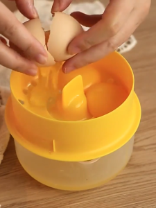 Egg Yolk Divider Separator With Storage Box Egg White Liquid Filter Yolk Cather Kitchen Cooking Baking Supplies Gadget